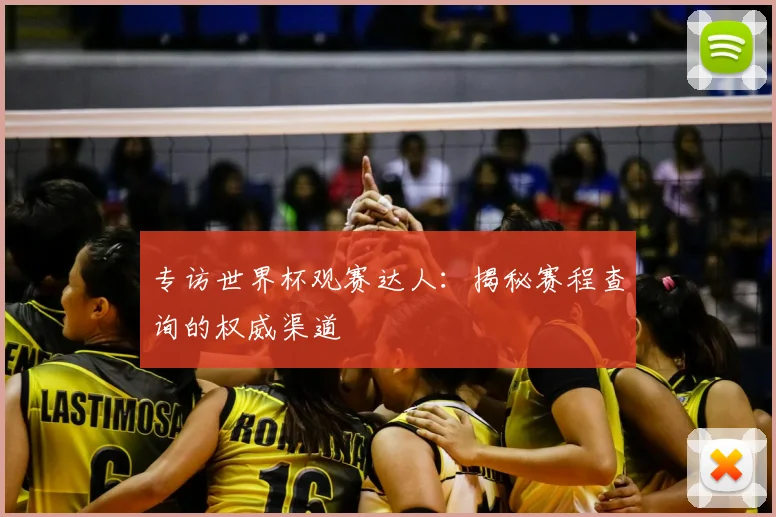 专访世界杯观赛达人：揭秘赛程查询的权威渠道