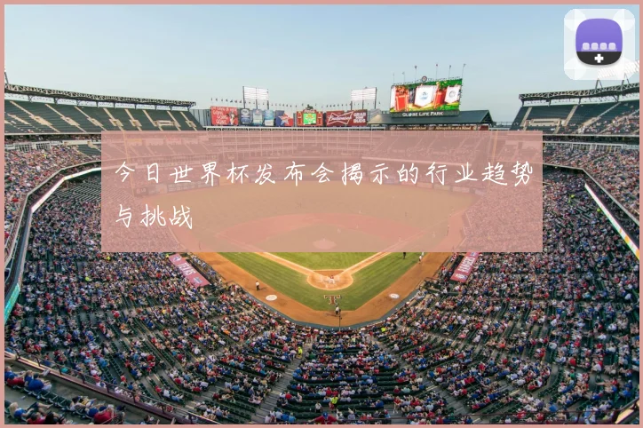 今日世界杯发布会揭示的行业趋势与挑战